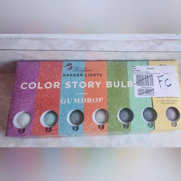 Anthropologie Multicolor Holiday String Lights - Picture 3 of 3